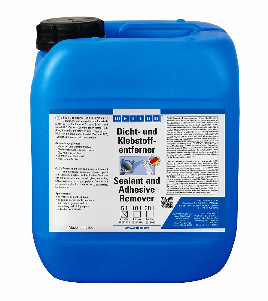 IMPA 551588 — Remover sealant & adhesive, weicon 5ltr