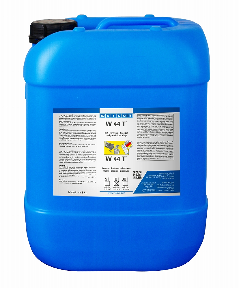 IMPA 551623 — Oils lubricating and multi, functional weicon w44t 10ltr