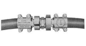 IMPA 590662 — Hose tank cleaning for mu, 2-1/2"x15mtr with coupling