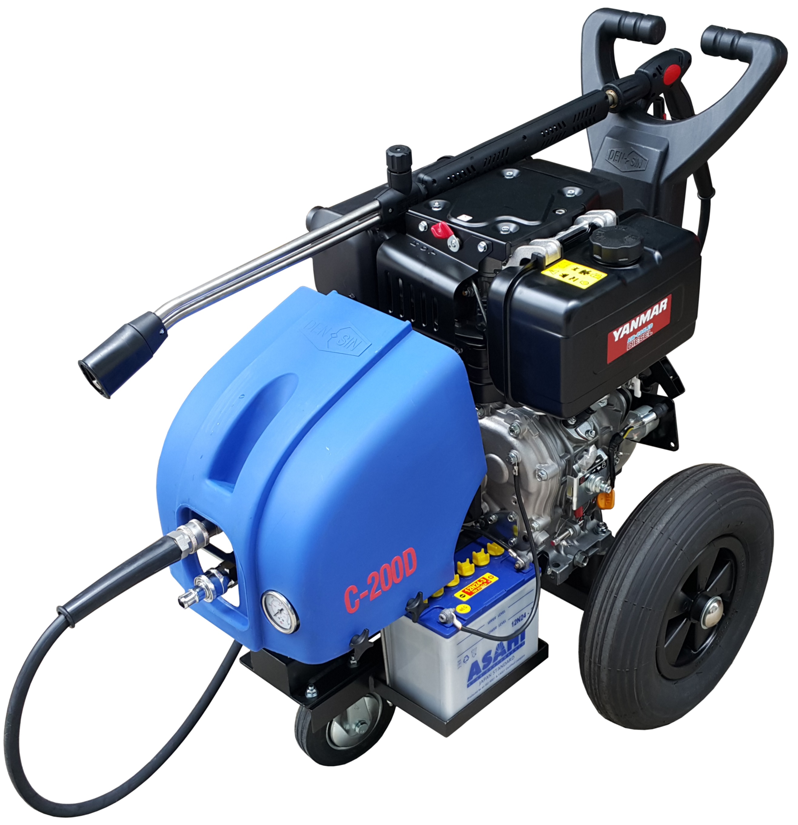 IMPA 590861 — Cleaner high pressure engine, c-200d diesel 10hp 18.5ltr/min