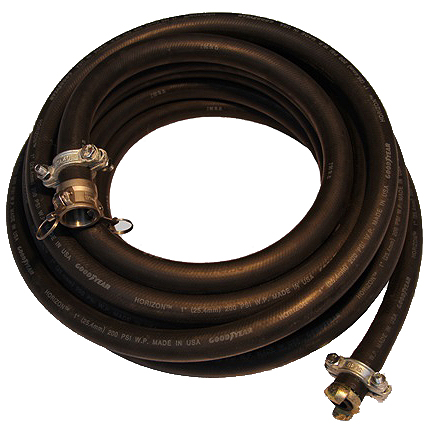 IMPA 591545 — Hose air supply 25mmx30mtr, black for gas freeing fan
