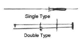 IMPA 612809 — Cutter glass gauge double-type, capacity 8mm i.d.x200mm