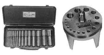 IMPA 613056 — Punching tool set dies & table, 6-38mm 16's