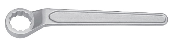 IMPA 616062 — Wrench 12p single offset 46mm, stainless steel