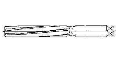 IMPA 630701 — Reamer hand helical flute, 0.5x30mm