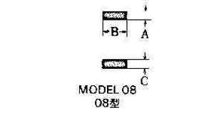 IMPA 632951 — Carbide tip #08-3 4x13x4mm