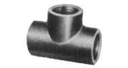 IMPA 730301 — Tee malleable cast iron galv, 1/8"