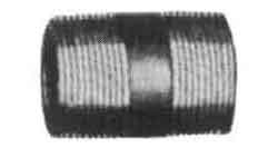 IMPA 730781 — Nipple short carbon steel, galv 3