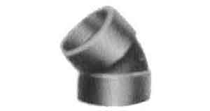 IMPA 731702 — Elbow steel 45deg 1/4 threaded, for h.p. pipe fitting