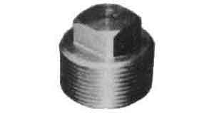 IMPA 732607 — Plug square head, stainless steel 1-1/4 threaded