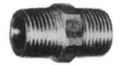 IMPA 732648 — Nipple hexagon stainless steel, 3/8 threaded