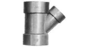 IMPA 732846 — Y-piece reducing pvc 45deg, for drain size 75 x 40