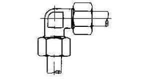 IMPA 733259 — Elbow compression steel, 20mm 400kg