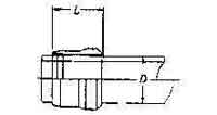 IMPA 733467 — Sleeve for steel compression, fitting 13.8mm 400kg