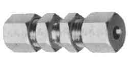 IMPA 734055 — Union bulkhead flareless brass, 12mmxpf1/2
