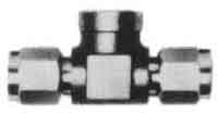 IMPA 734386 — Branch tee female flareless, stainless steel 6mmxpt1/8