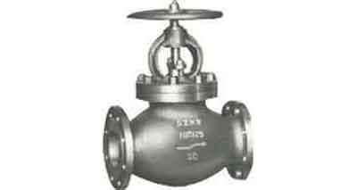 IMPA 750419 — Globe valve cast-steel flanged, f7319 10kg-300mm