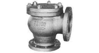 IMPA 751321 — Angle valve lift check c-iron, flanged f7359 5kg-50mm