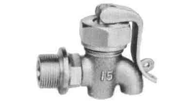 IMPA 751661 — Cock with locking bronze, f7390 10mm