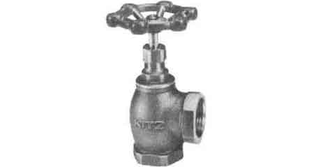 IMPA 751940 — Angle valve bronze screwed, 150lbs pt3