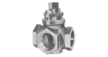 IMPA 752025 — Gland cock 3-way bronze, screwed 1-1/2"