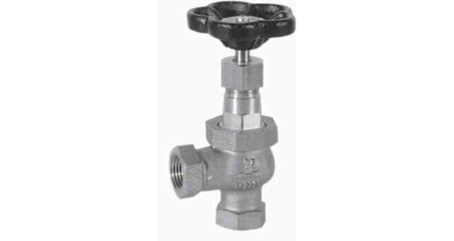 IMPA 755152 — Angle valve din bronze screwed, #1276 1/2"