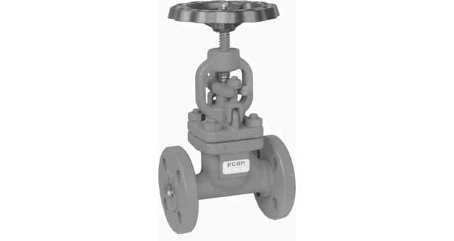 IMPA 755328 — Globe valve din carbon steel, flanged pn25/40 #417 25mm