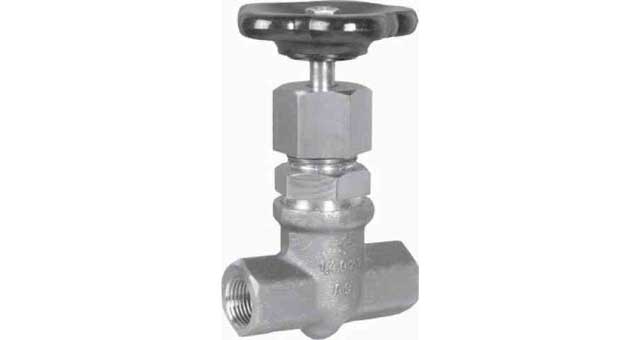 IMPA 755363 — Globe valve din s.steel 358, female thread pn200 1/2"
