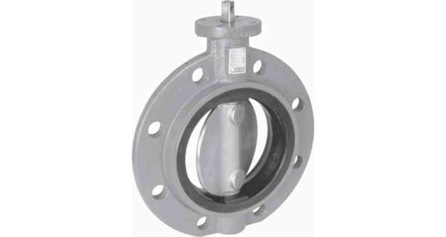 IMPA 756355 — Butterfly valve din cast iron, monoflange #6020 400mm