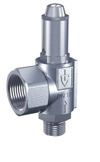 IMPA 757256 — Valve safety s.steel #451sgk, din 0.5-25 bar g1/2" & 1/2"