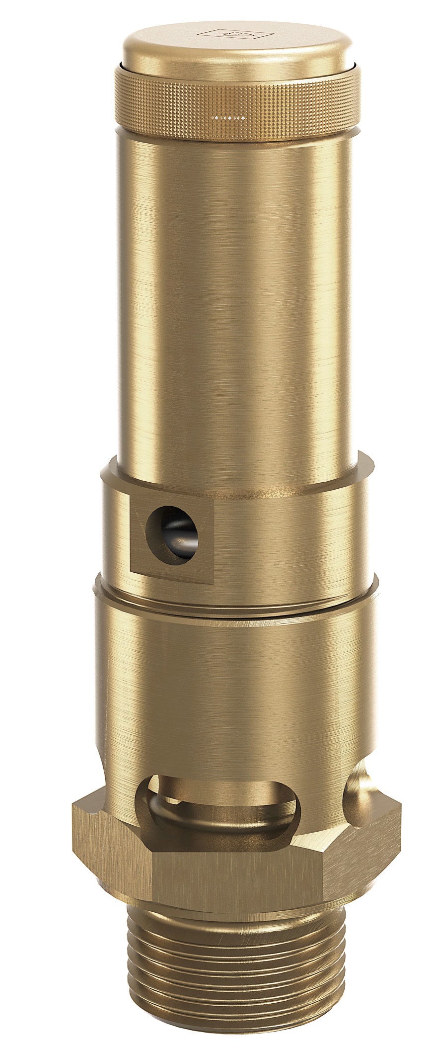 IMPA 757329 — Valve safety brass din #810sgk, ptfe seal dn10
