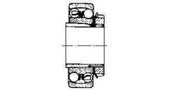 IMPA 771131 — Ball bearing double row, deep groove no.2204k