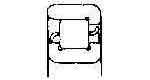 IMPA 771671 — Roller bearing nf-314