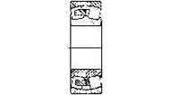 IMPA 772603 — Roller bearing spherical, no.22310
