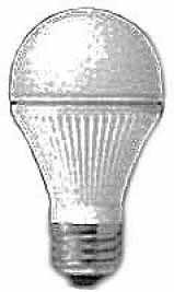 IMPA 790252 — Lamp led 4.1w (40w) 100v e-26, incandescent