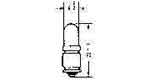 IMPA 790732 — Lamp pilot miniature l, 30v 30ma 6.2x22mm