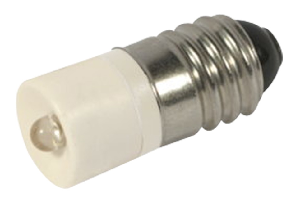 IMPA 790875 — Lamp indicator single led e10, 10x24mm 12volt green 