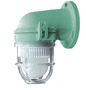 IMPA 792046 — Light wall marine led fg clear, 24v dc 10w emc/iec 
