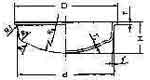 IMPA 792079 — Glass globe flange type f350b
