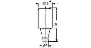 IMPA 793916 — Fuse din type diazed time-lag, e-27 ac500v 20a 