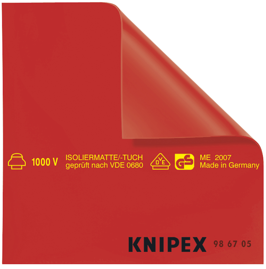 IMPA 795417 — Mat insulating from rubber, 1000x1000x1mm