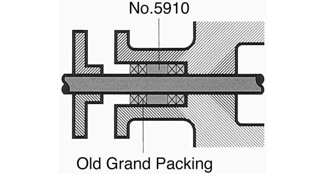IMPA 810715 — Packing all purpose, threebond no.5910 1kg