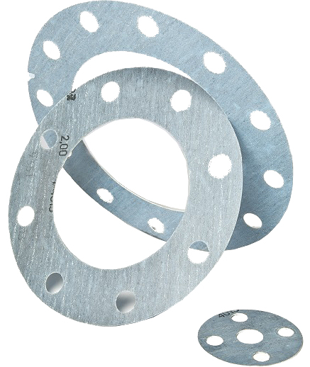 IMPA 812043 — Gasket natural nitrile rubber, holed pn16 th:2mm nom size 25  