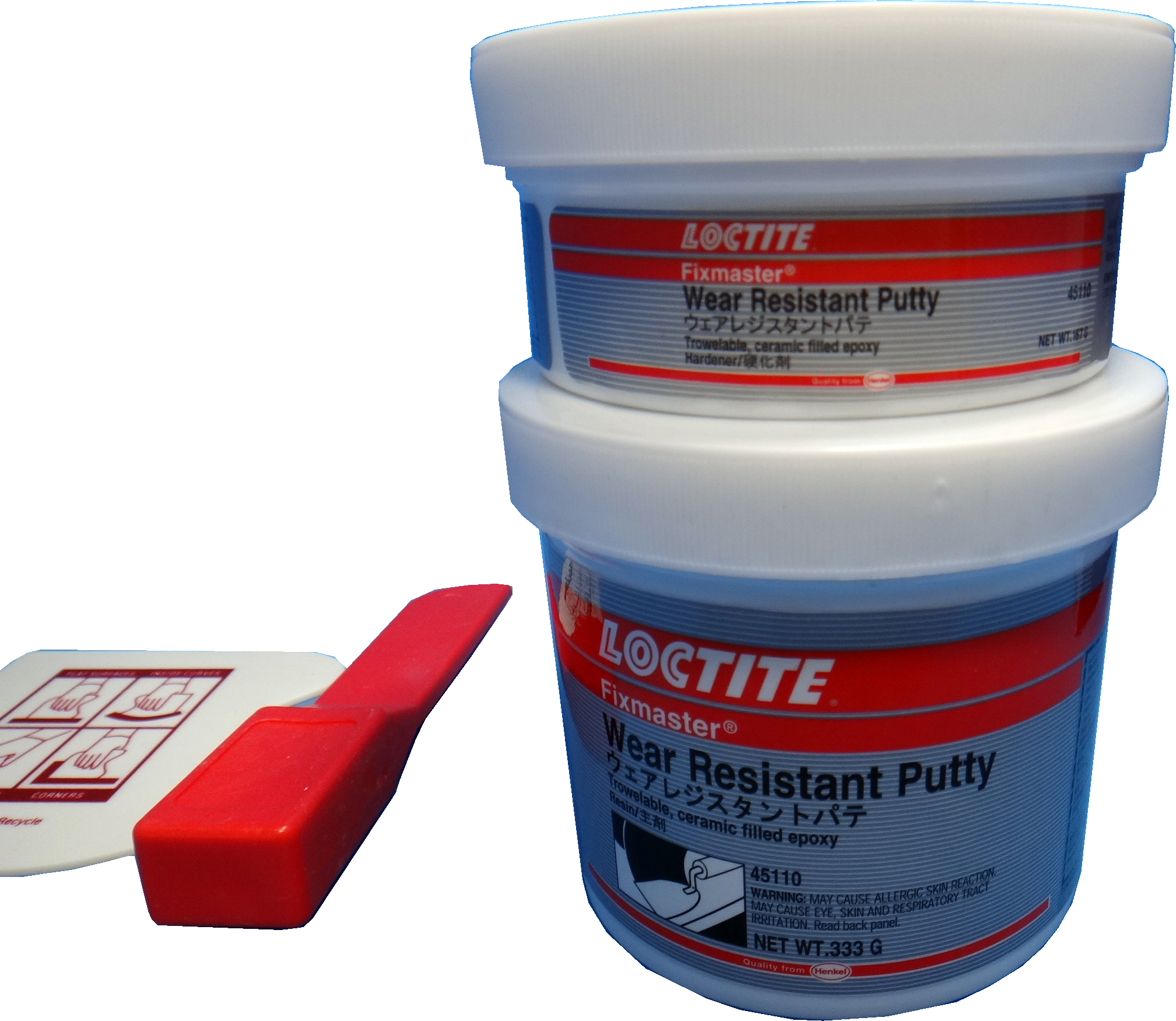 IMPA 812183 — Wear resistant putty loctite, grey pc7290 1lb