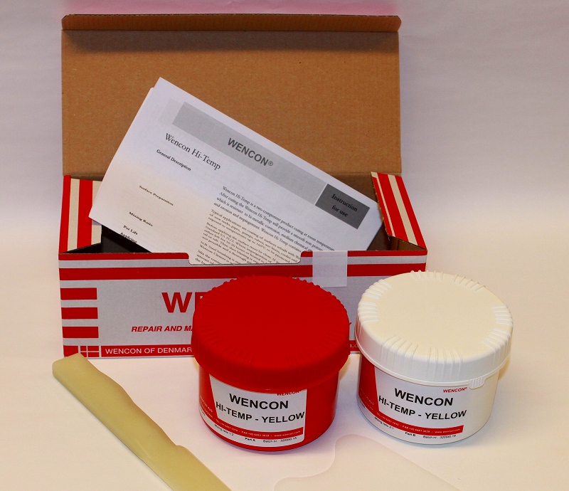 IMPA 812345 — Wencon hi-temp coating yellow, #1050 0.5kg  