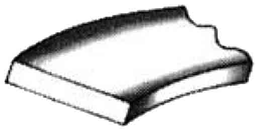 IMPA 812583 — Tape seal ptfe valqua 7gs62a, cordseal tape 20x3.0mmx5mtr  