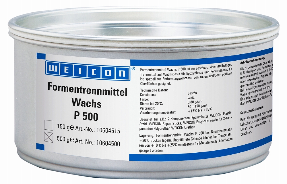 IMPA 812979 — Mould release agent wax, weicon p500 0.5kg