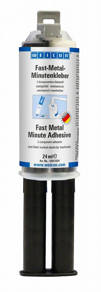 IMPA 812981 — Adhesive epoxy weicon "fast, metal minute adhesive" 24ml