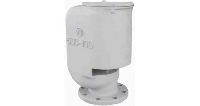 IMPA 872339 — Air vent head jis 5kg flanged, with screen #53cw-65 65mm
