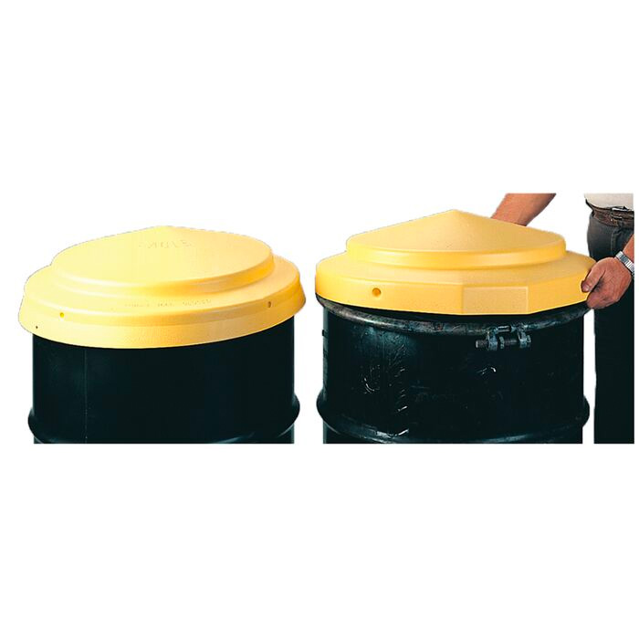 24" Diameter Open Head Drum Cover, Yellow